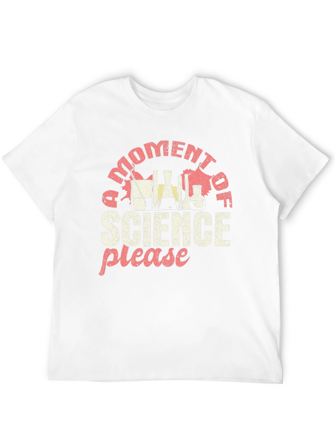 Science Graphic T-Shirt - Moment of Science Please