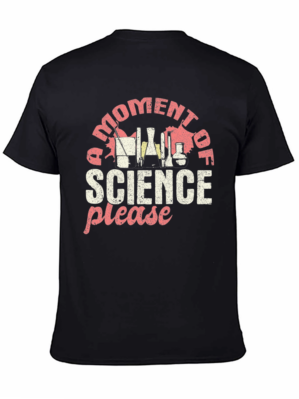 Science Graphic T-Shirt - Moment of Science Please