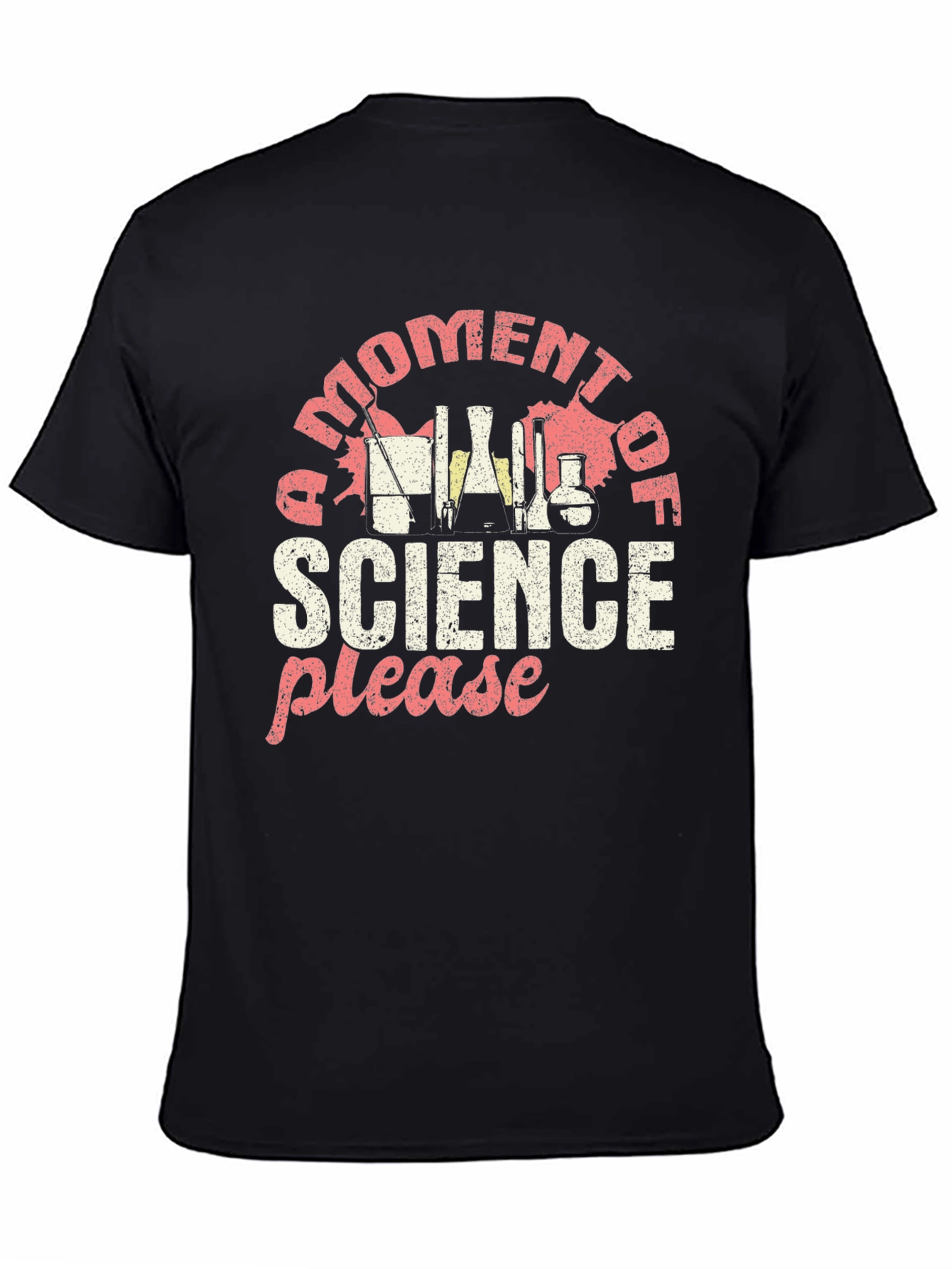 Science Graphic T-Shirt - Moment of Science Please