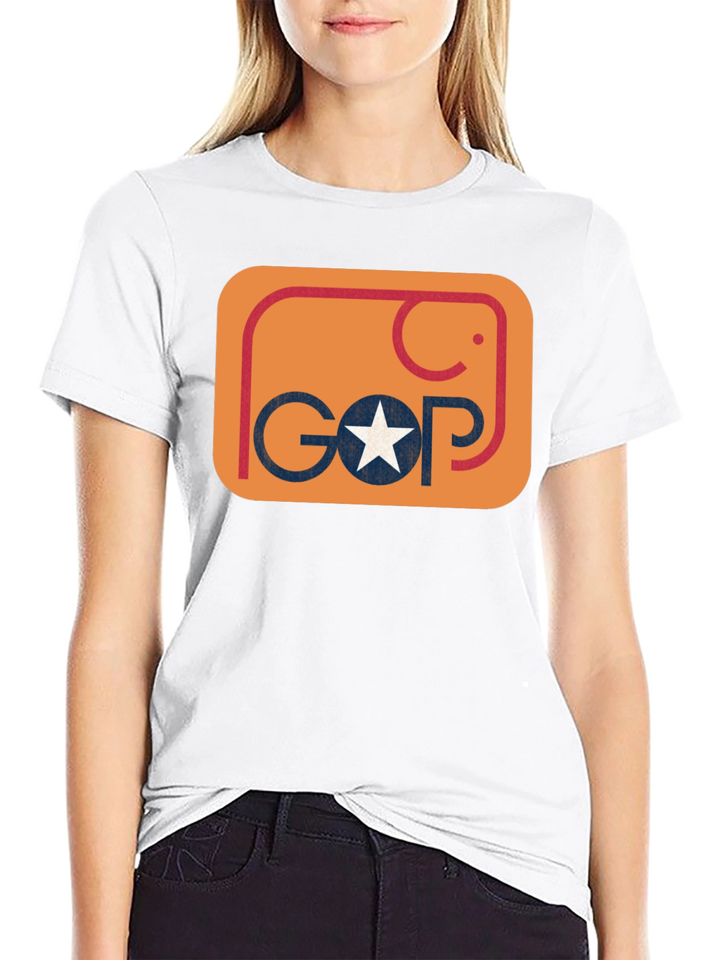 GOP Elephant Logo Graphic Tee - Political Pride