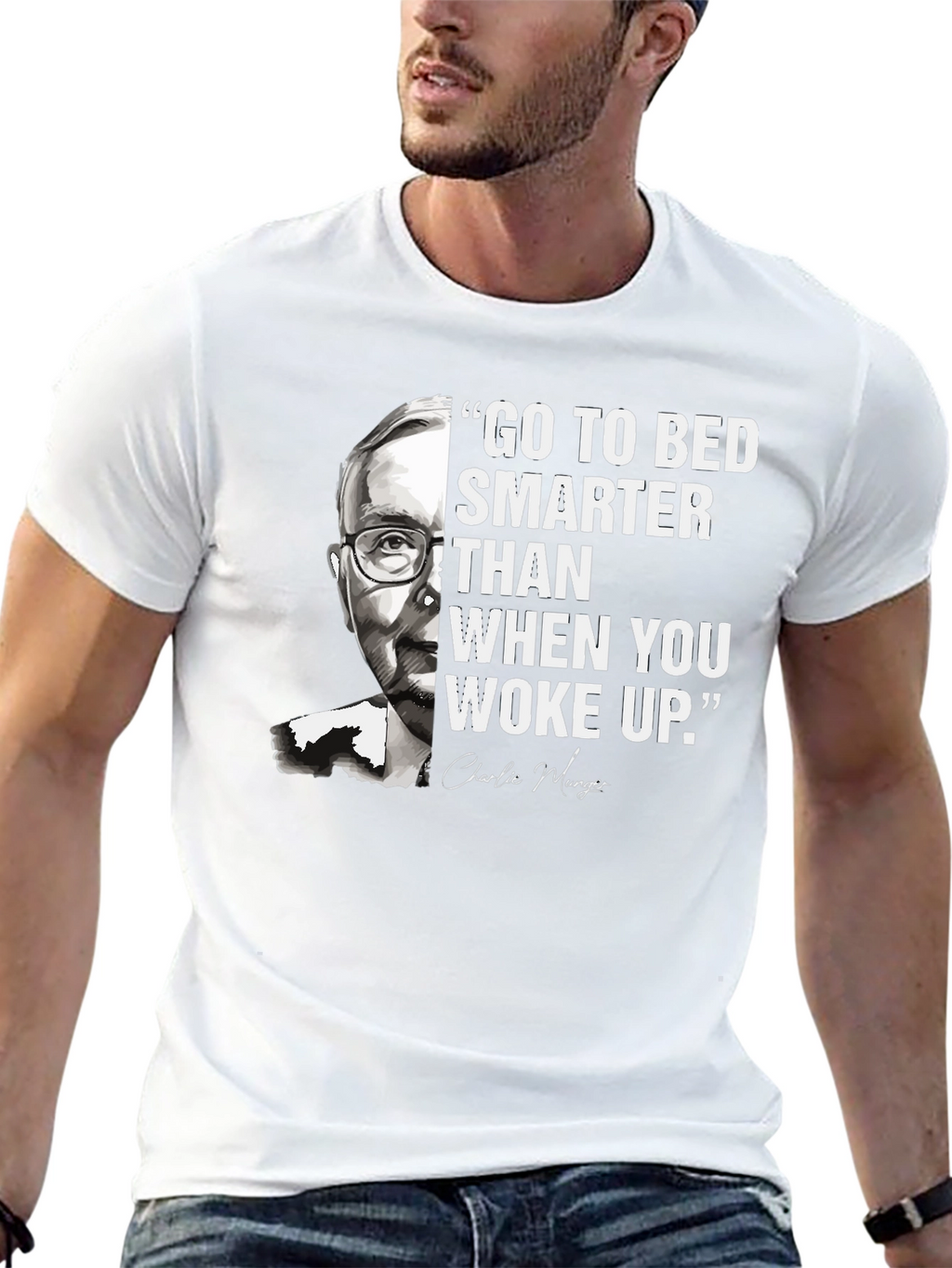 Go To Bed Smarter Charlie Munger T-Shirt