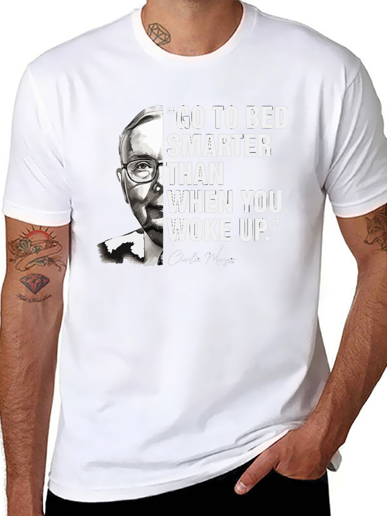 Go To Bed Smarter Charlie Munger T-Shirt