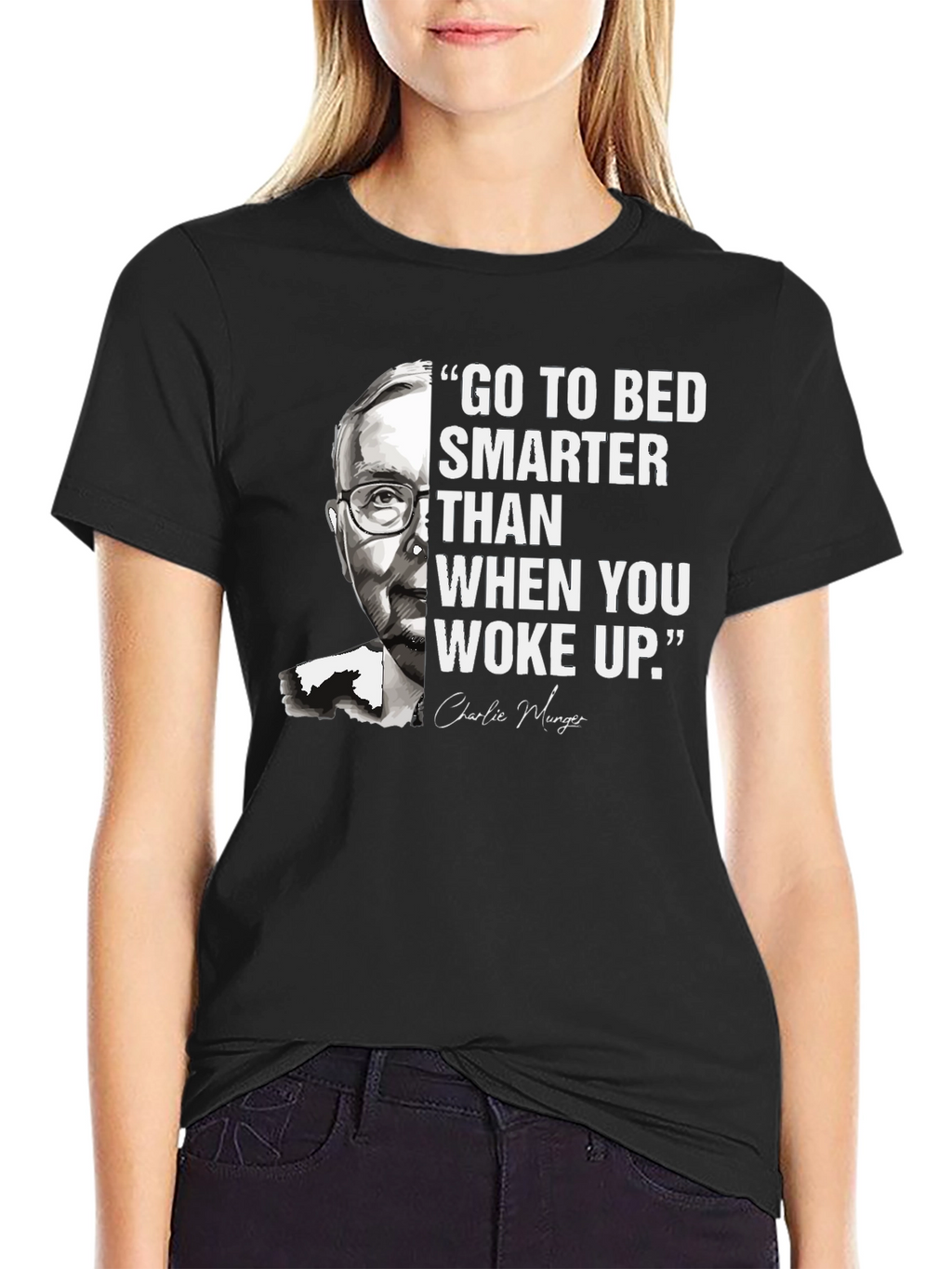Go To Bed Smarter Charlie Munger T-Shirt