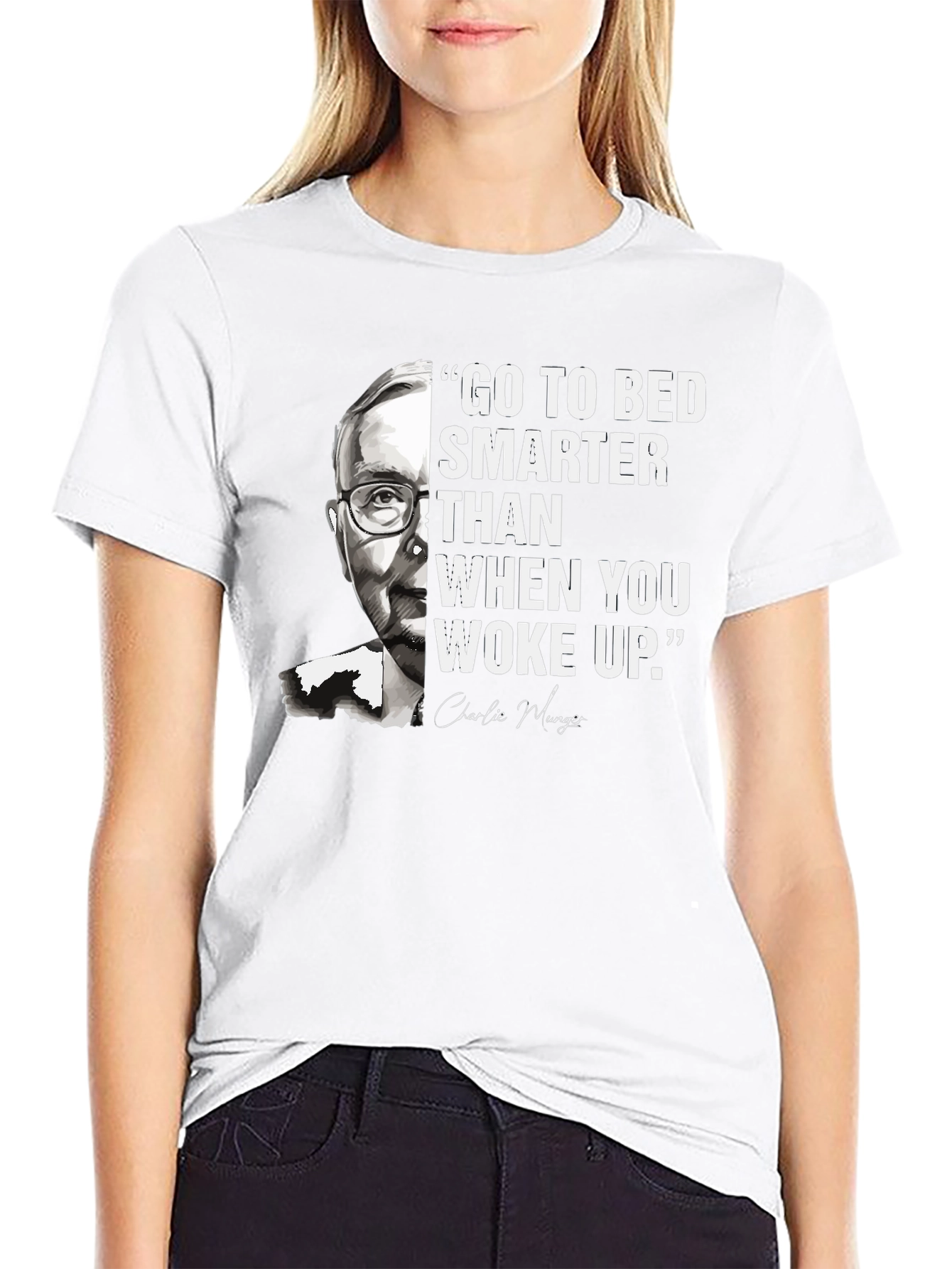 Go To Bed Smarter Charlie Munger T-Shirt
