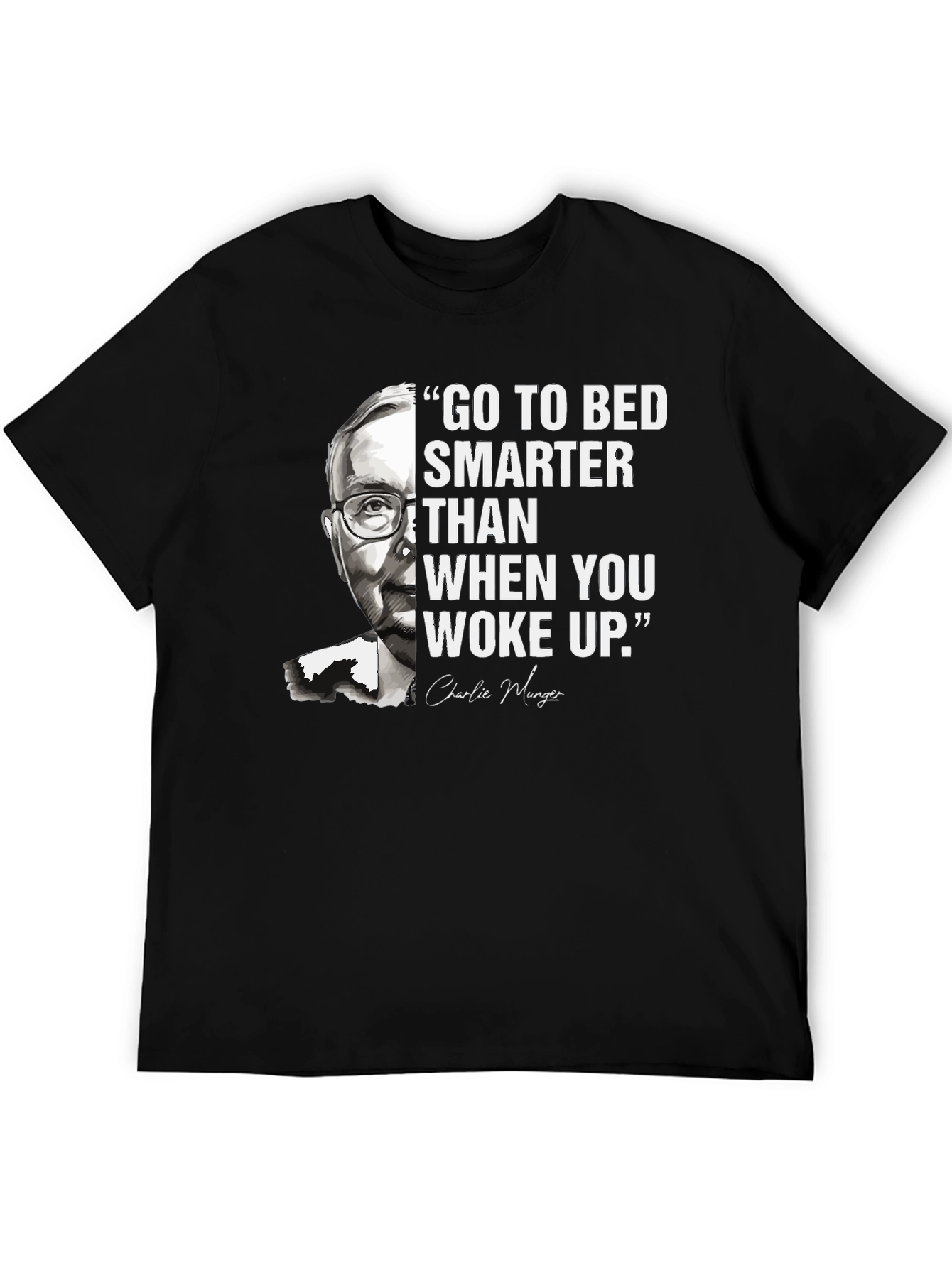 Go To Bed Smarter Charlie Munger T-Shirt