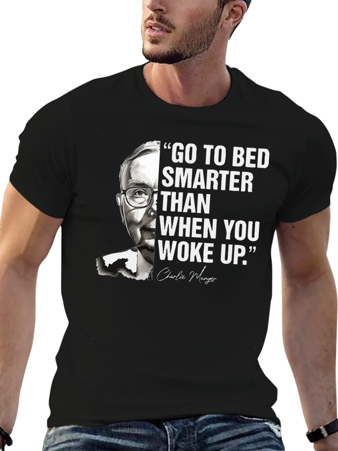 Go To Bed Smarter Charlie Munger T-Shirt