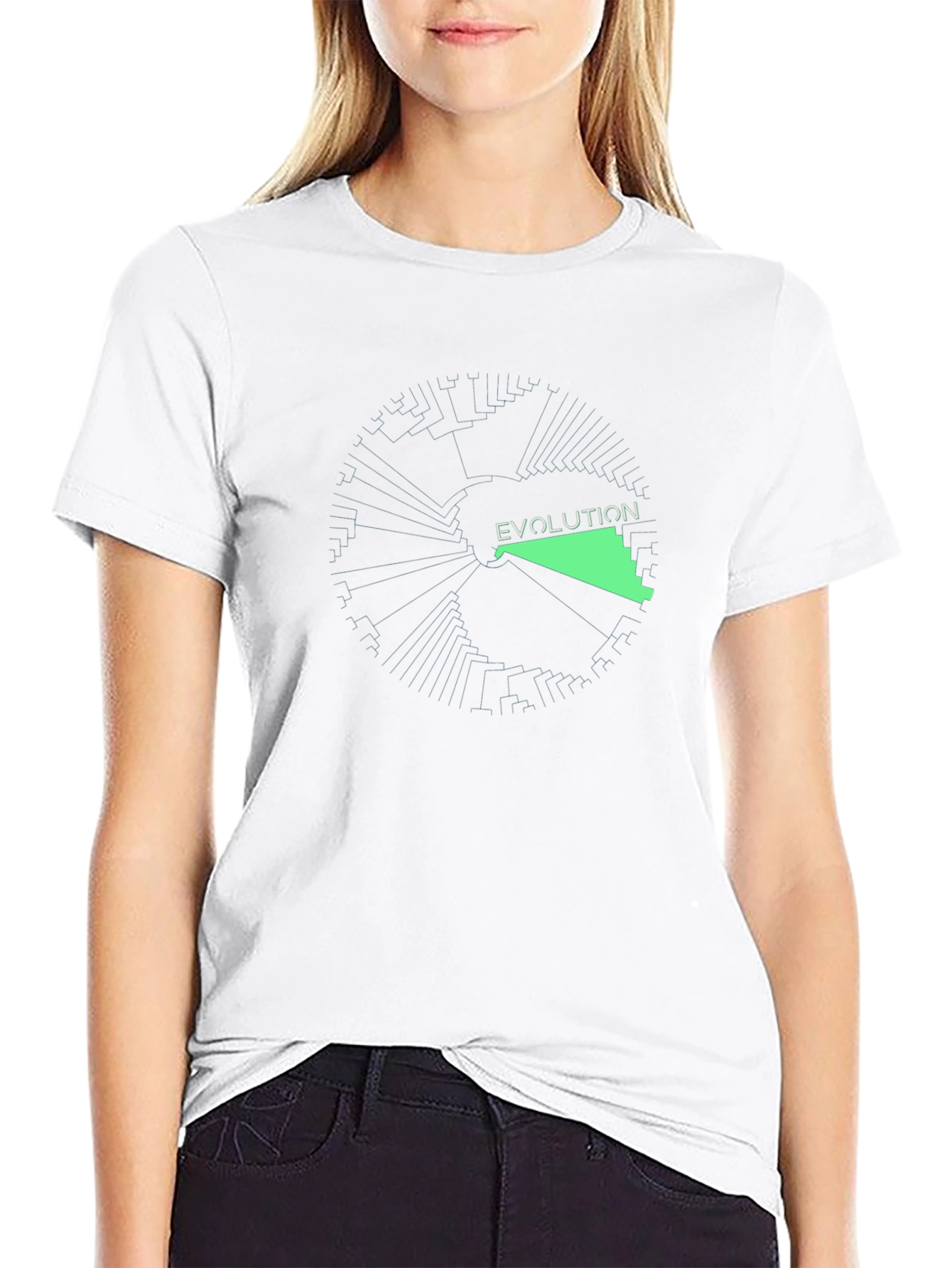 Evolution Black T-Shirt - Graphic Tee for Men
