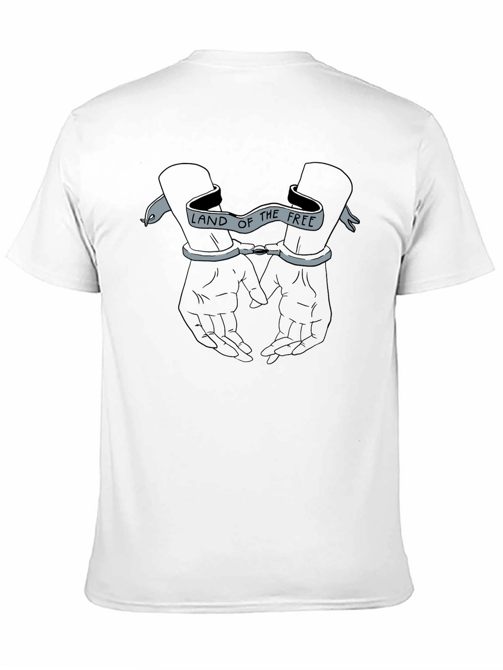Land of the Free Graphic T-Shirt - Black