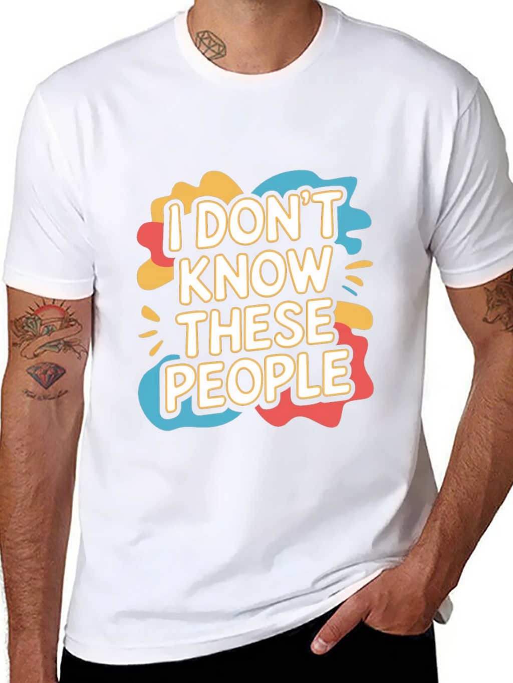 I Dont Know These People Graphic T-Shirt