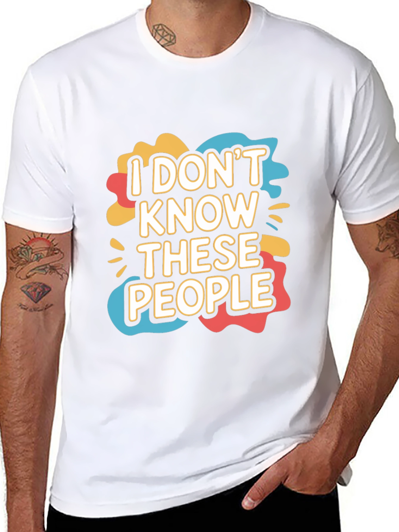 I Dont Know These People Graphic T-Shirt