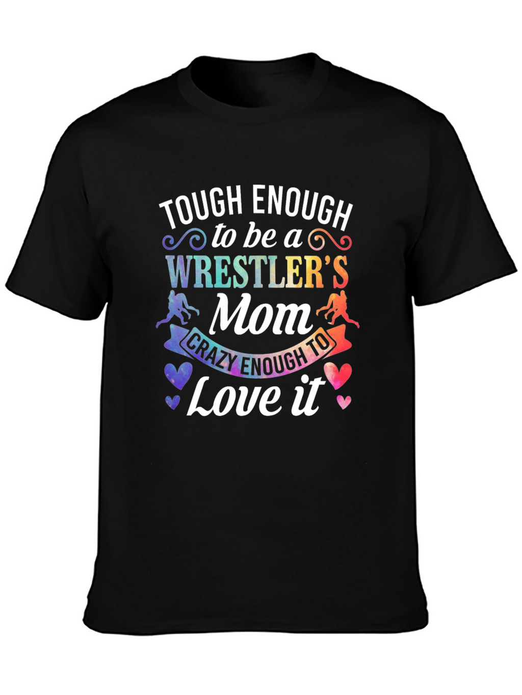 Wrestlers Mom Graphic Tee