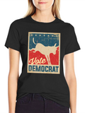 Vote Democrat Donkey T-Shirt