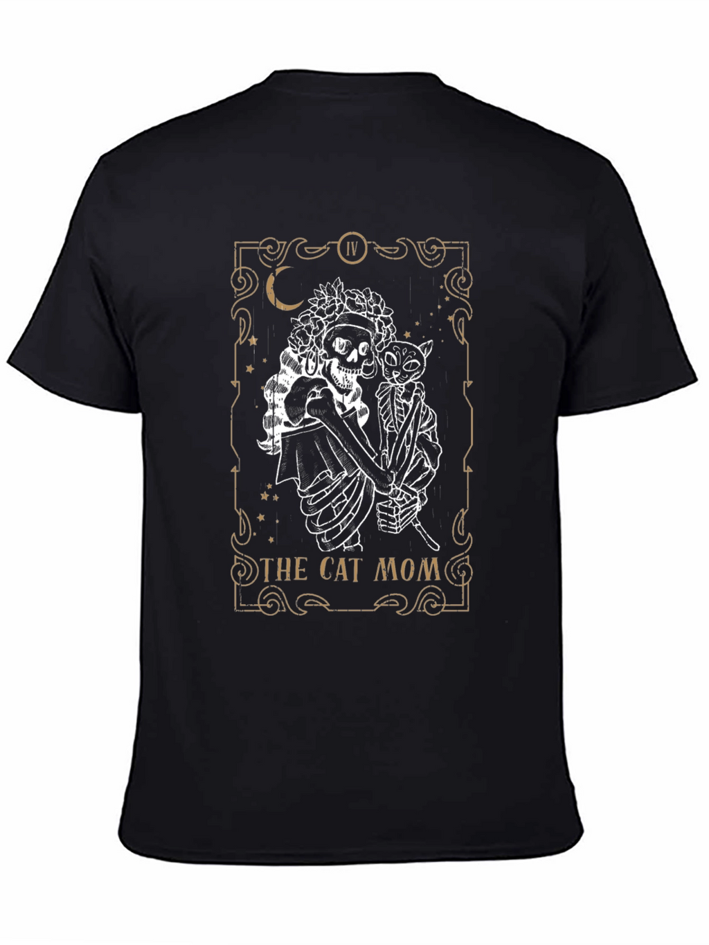 The Cat Mom Tarot Graphic T-Shirt