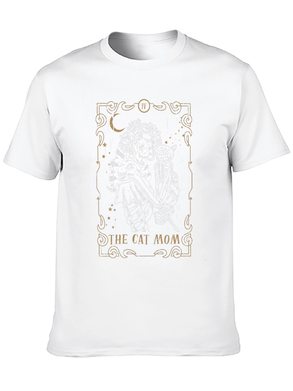 The Cat Mom Tarot Graphic T-Shirt
