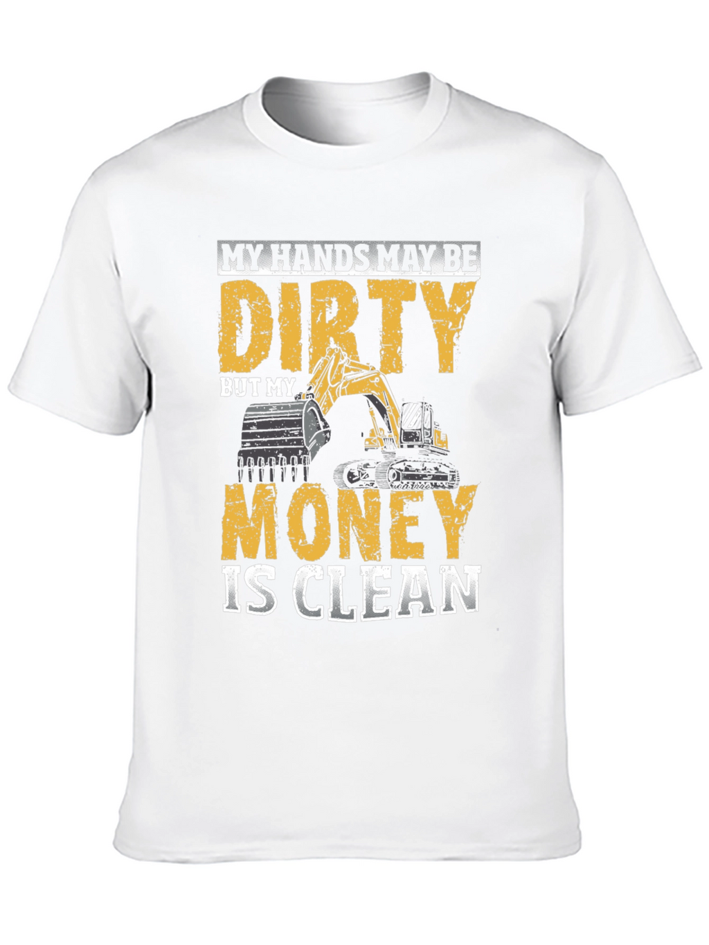 Dirty Hands Clean Money Black Graphic Tee