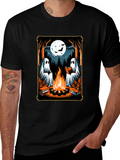 Ghost Campfire Reading T-Shirt