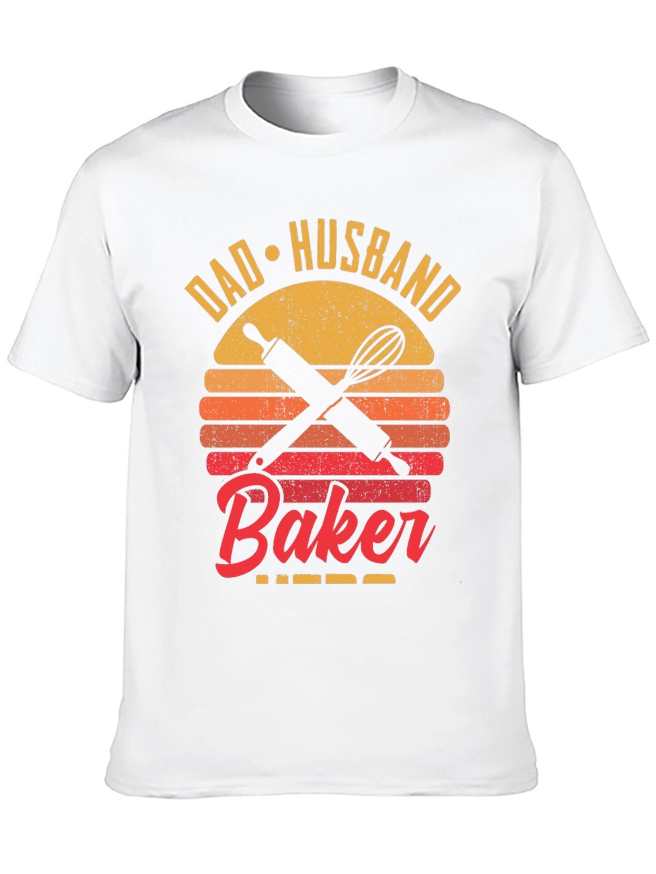 Dad Husband Baker T-Shirt