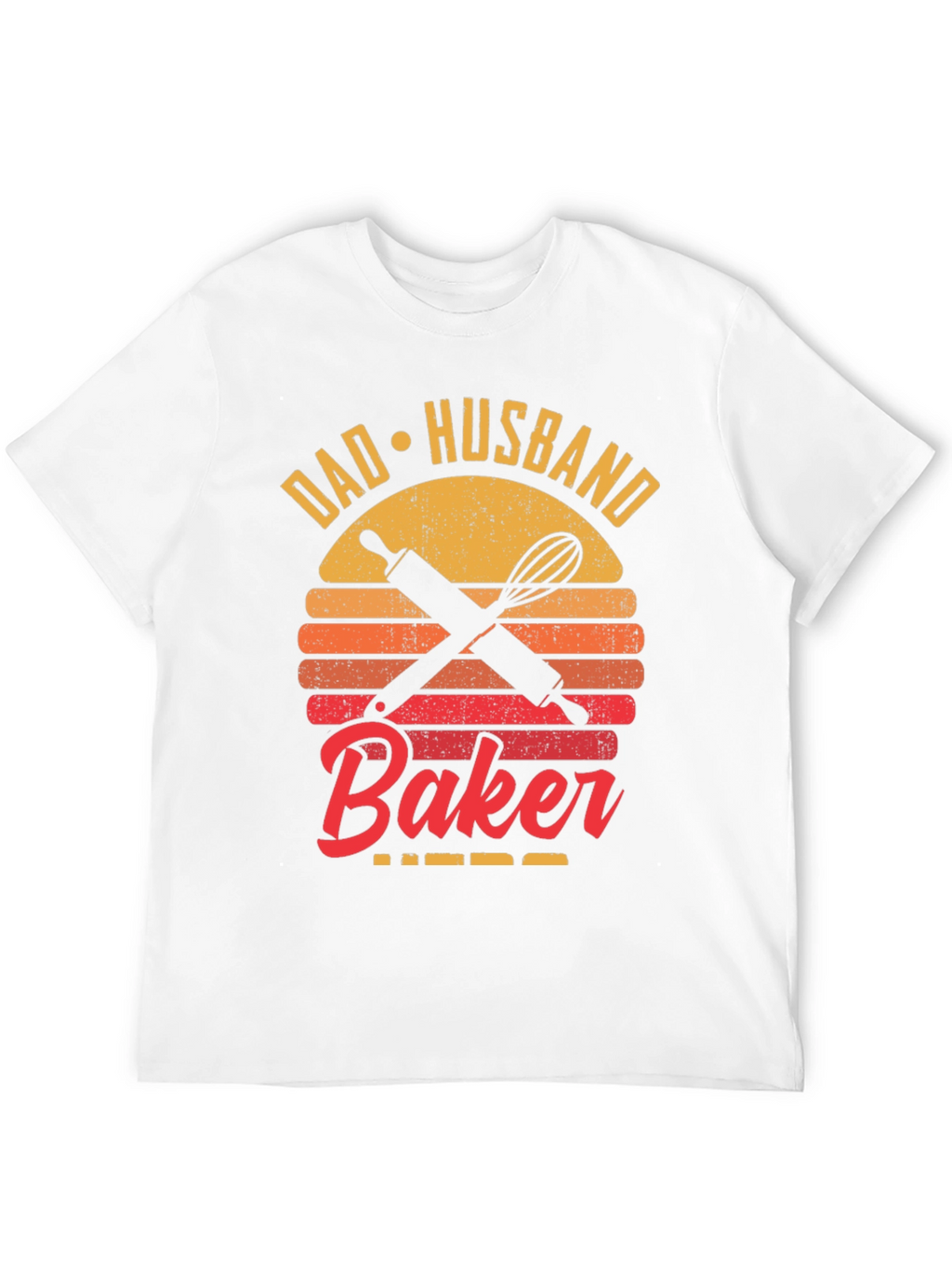 Dad Husband Baker T-Shirt
