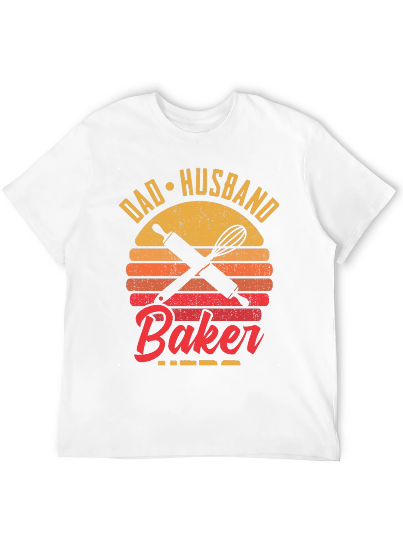 Dad Husband Baker T-Shirt