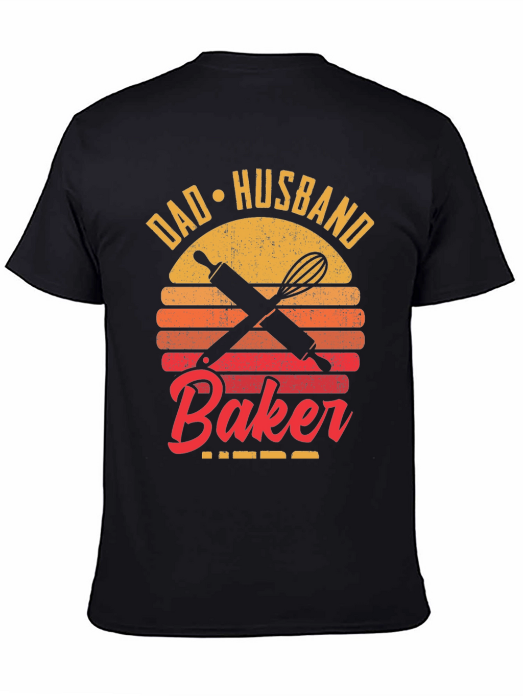Dad Husband Baker T-Shirt