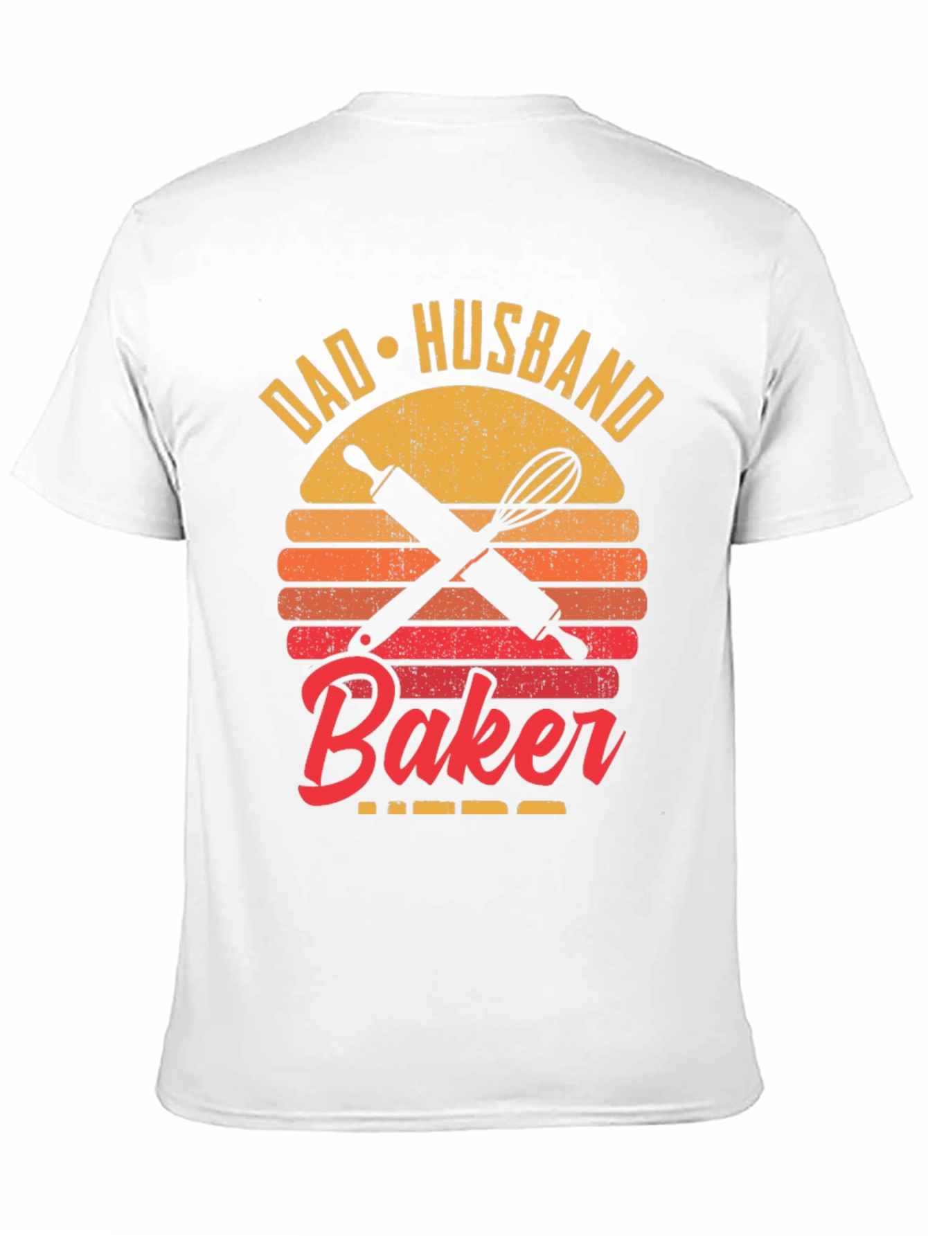 Dad Husband Baker T-Shirt