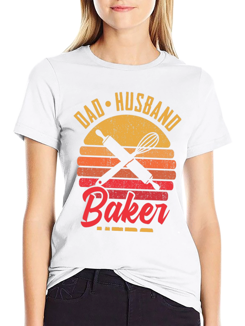 Dad Husband Baker T-Shirt