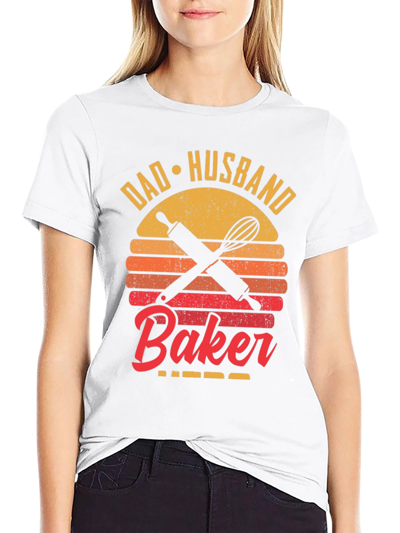 Dad Husband Baker T-Shirt