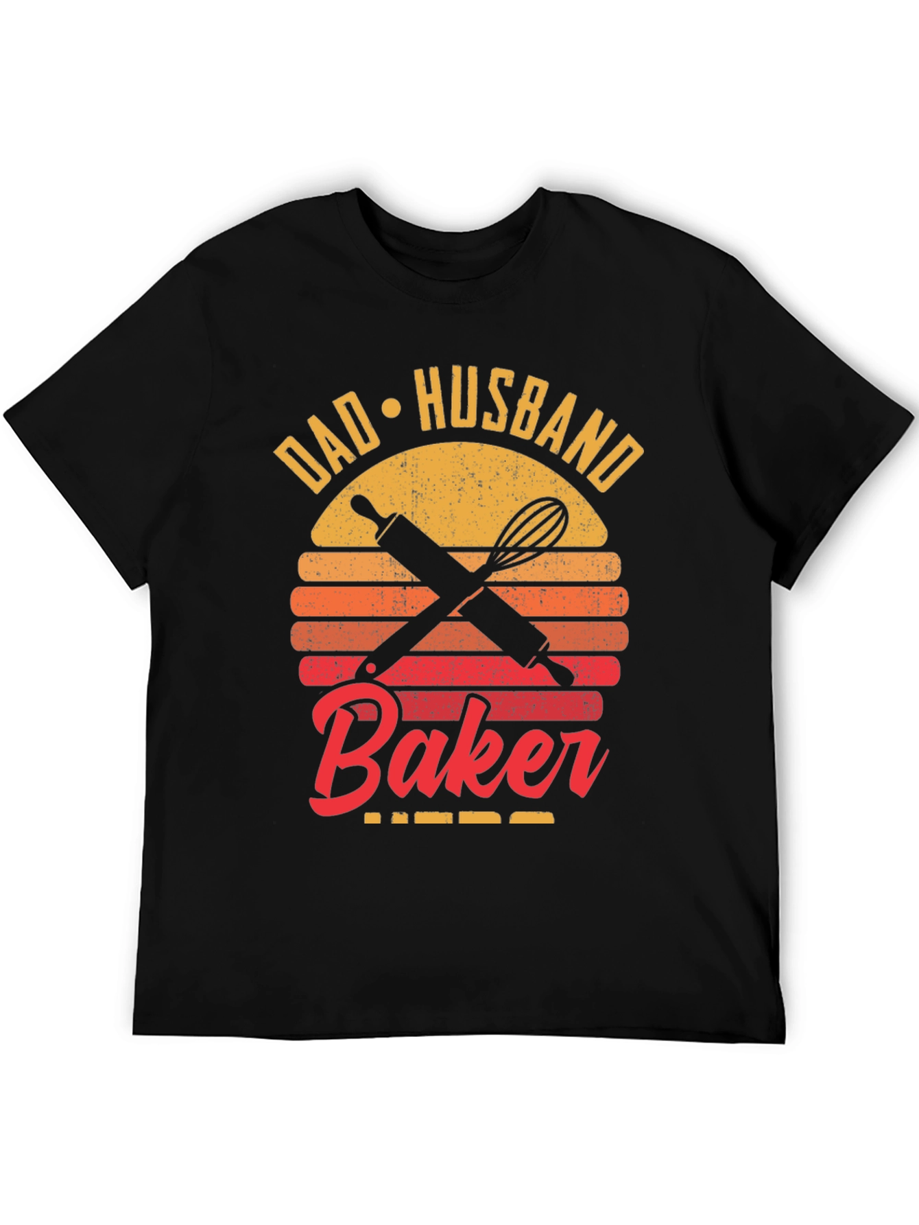 Dad Husband Baker T-Shirt