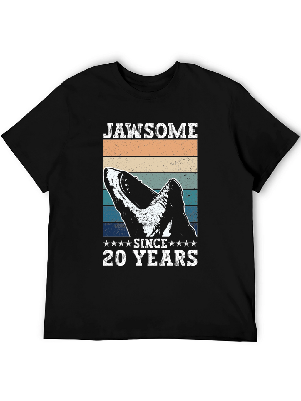 Jawsome Since 20 Years Shark T-Shirt