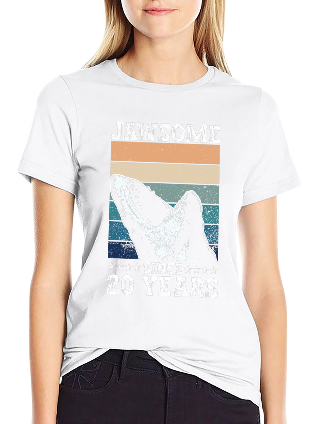 Jawsome Since 20 Years Shark T-Shirt