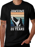 Jawsome Since 20 Years Shark T-Shirt