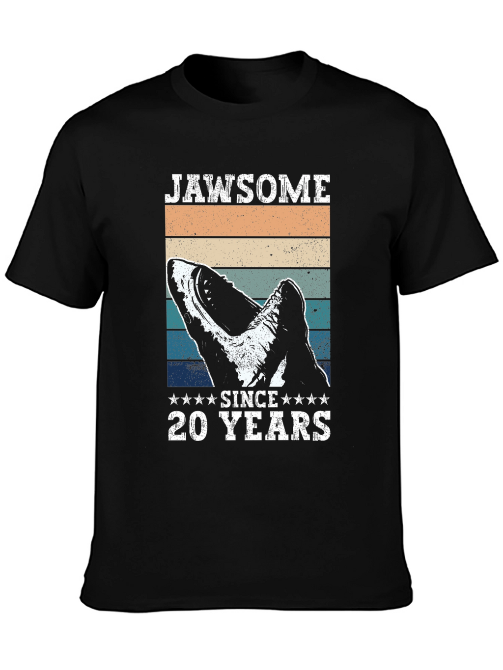 Jawsome Since 20 Years Shark T-Shirt