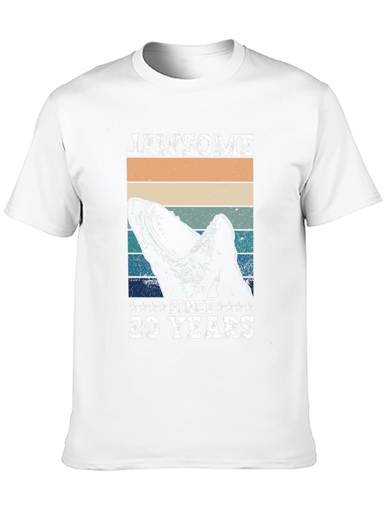Jawsome Since 20 Years Shark T-Shirt