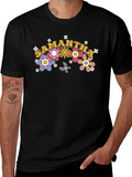 Samantha Floral Rainbow T-Shirt