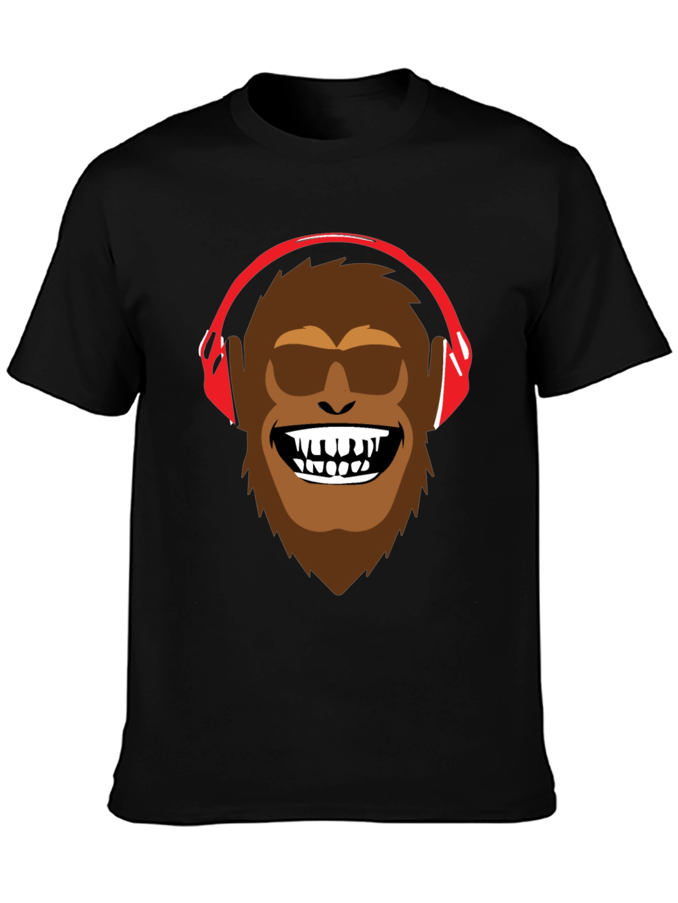 Bigfoot DJ Graphic Tee - Cool & Fun