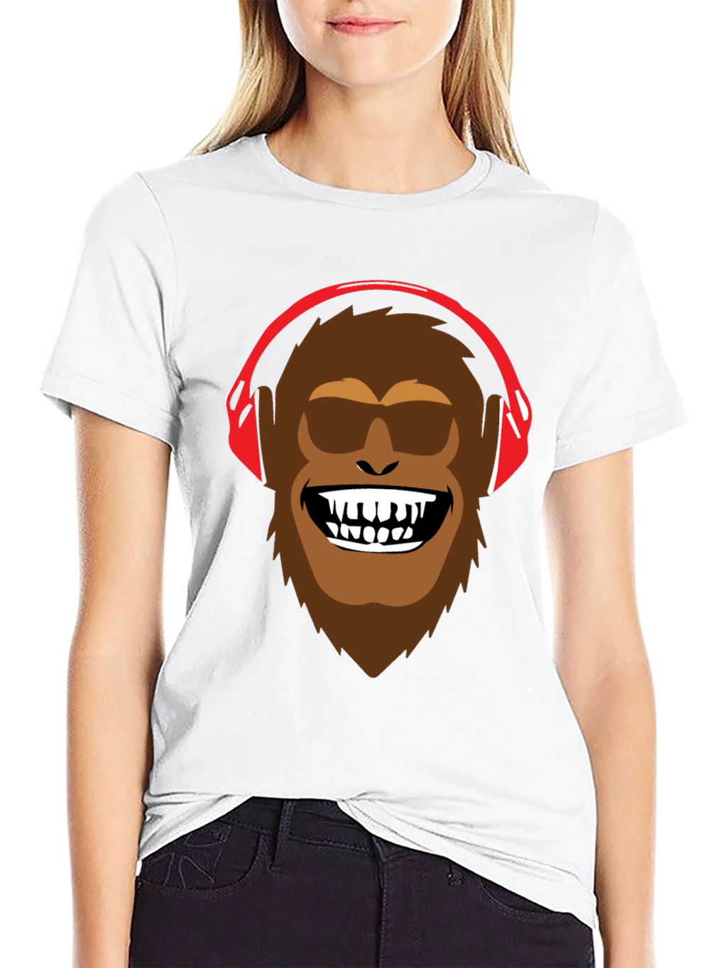 Bigfoot DJ Graphic Tee - Cool & Fun