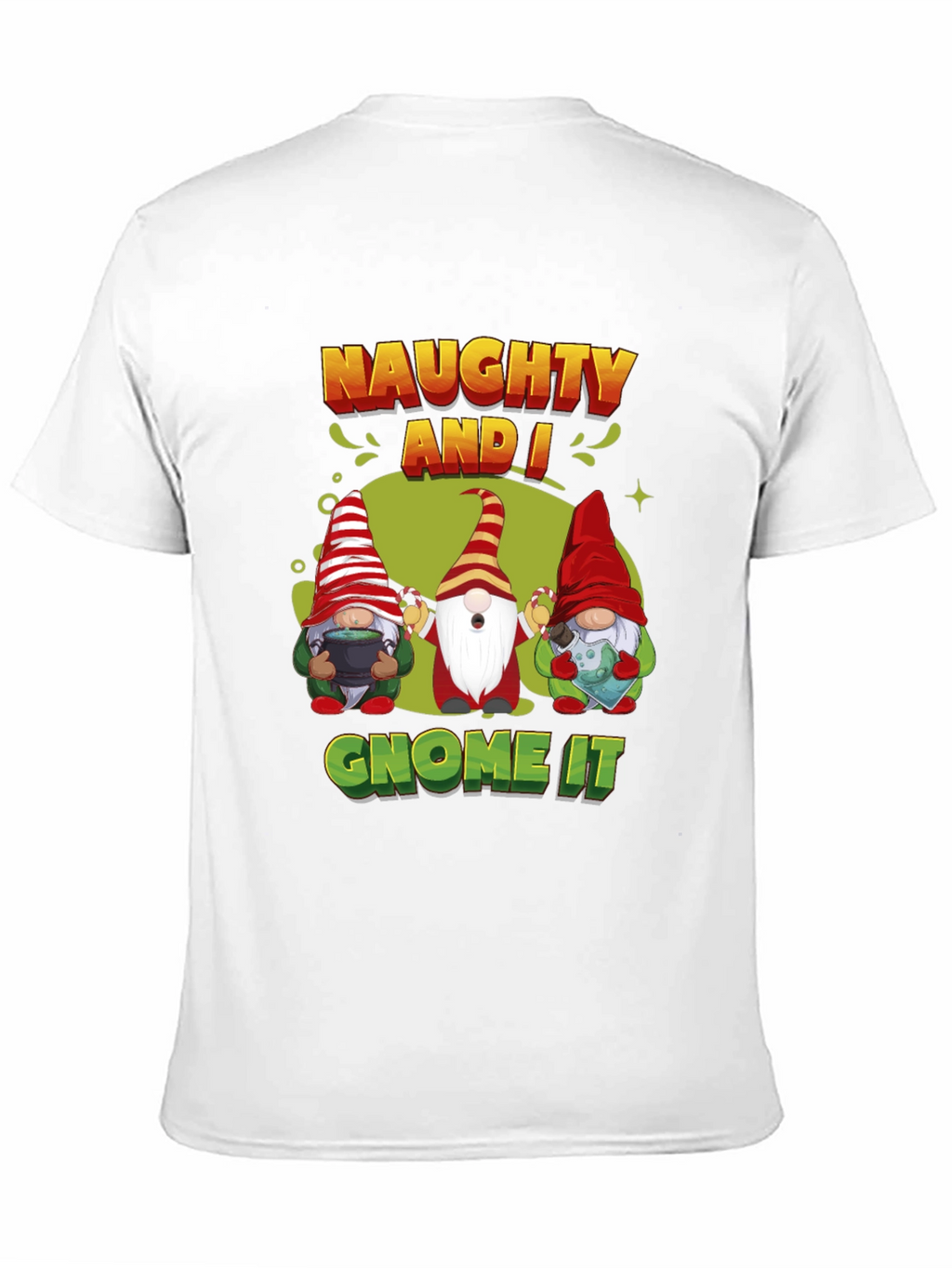 Naughty Gnome Christmas T-Shirt