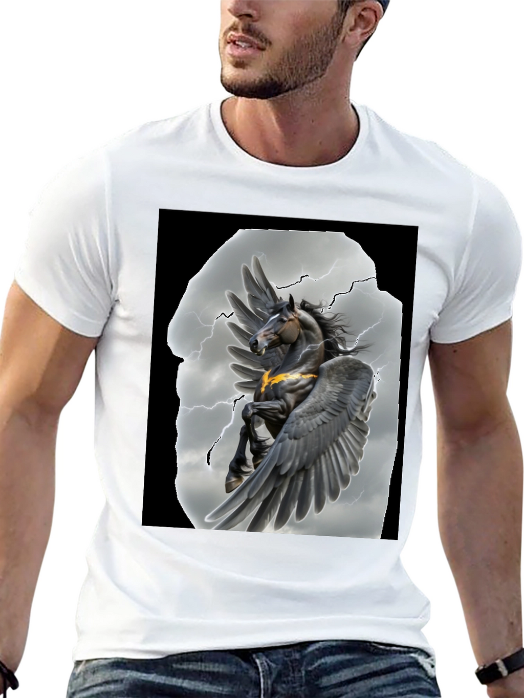 Pegasus T-Shirt - Mythical Horse Graphic Tee