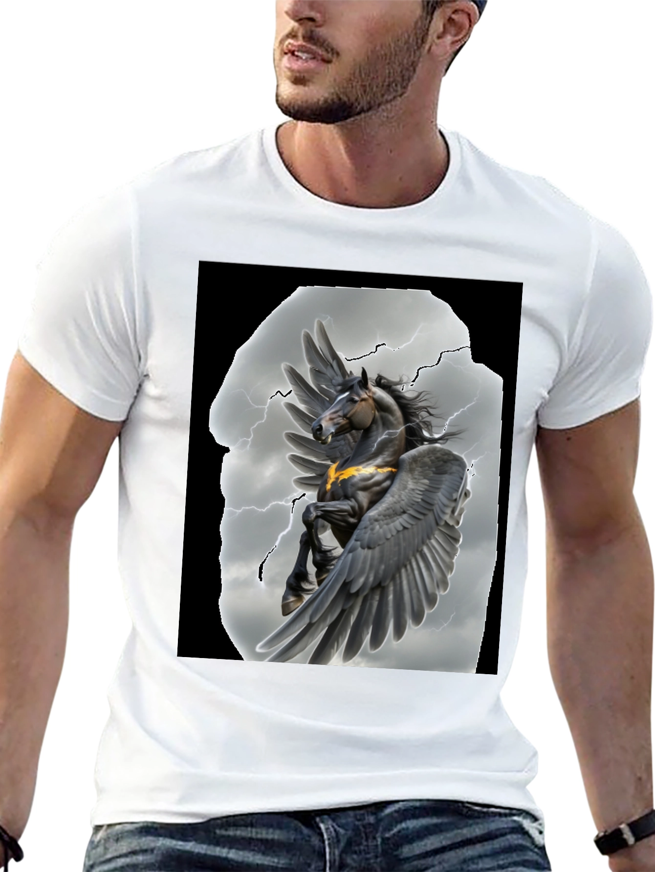 Pegasus T-Shirt - Mythical Horse Graphic Tee