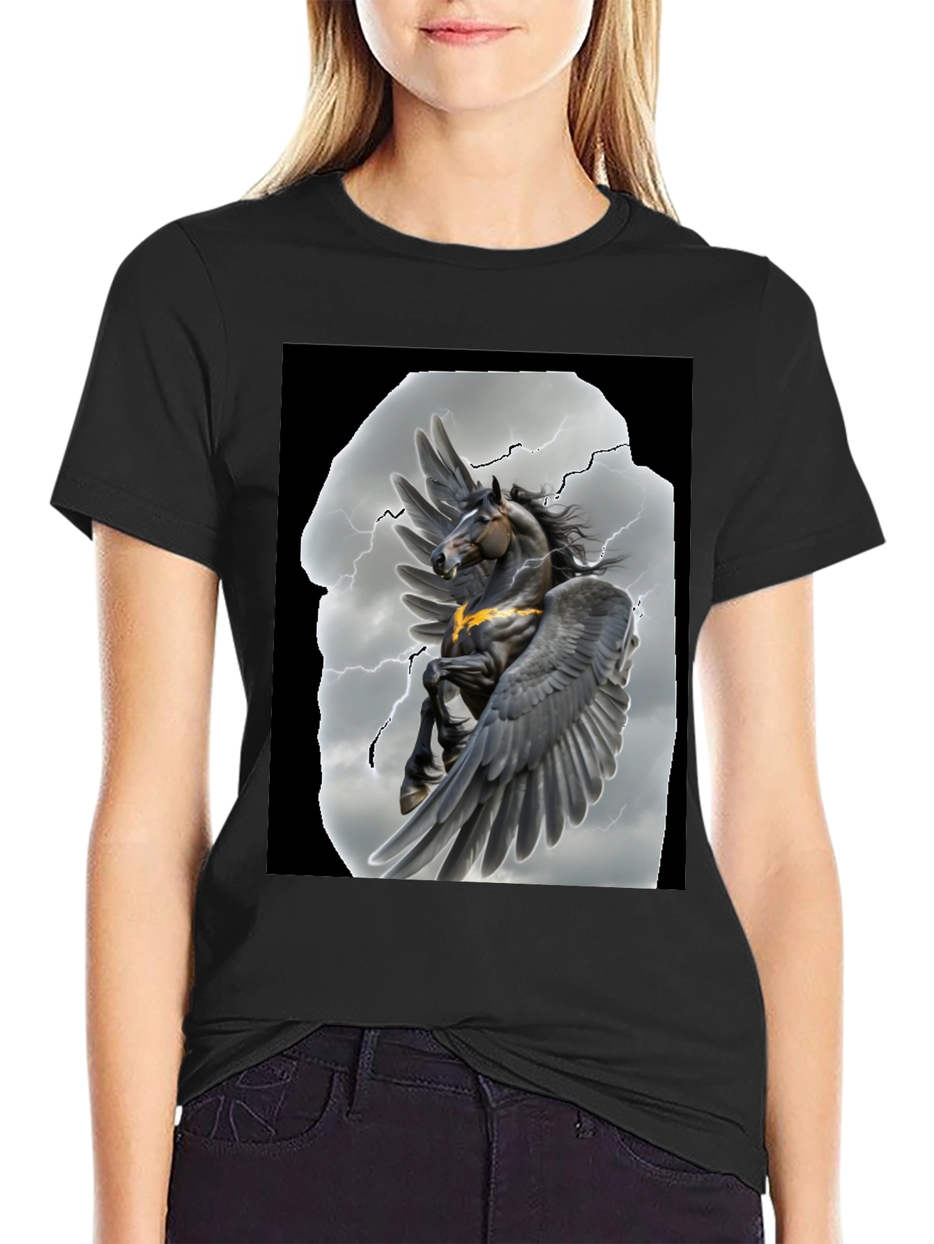Pegasus T-Shirt - Mythical Horse Graphic Tee