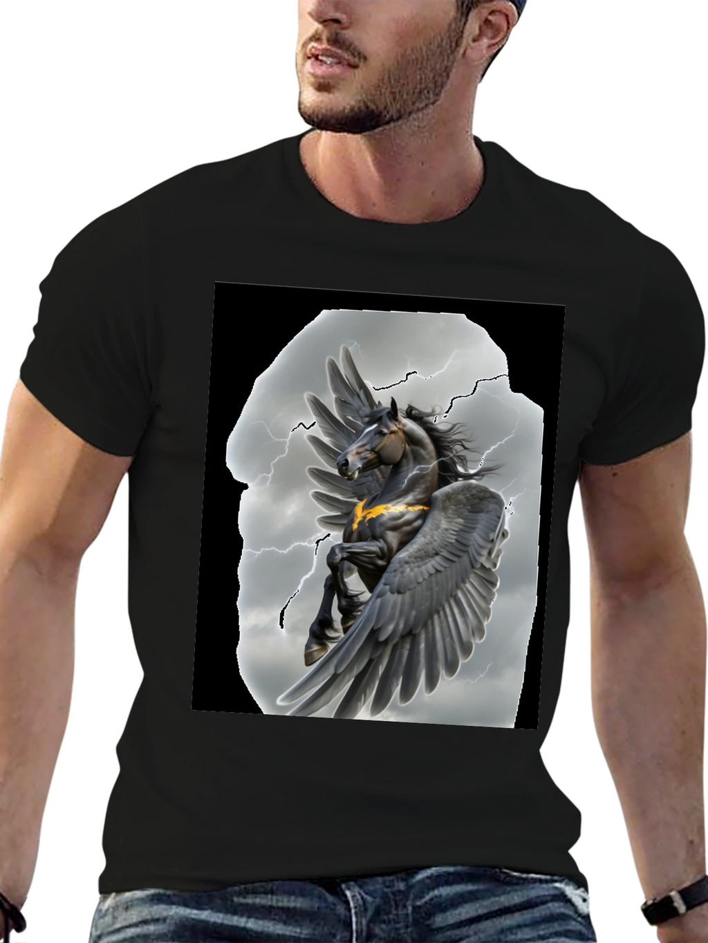 Pegasus T-Shirt - Mythical Horse Graphic Tee