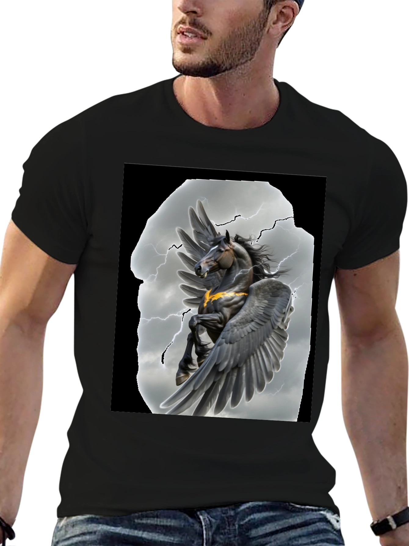 Pegasus T-Shirt - Mythical Horse Graphic Tee