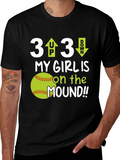 3 Up 3 Down Softball T-Shirt