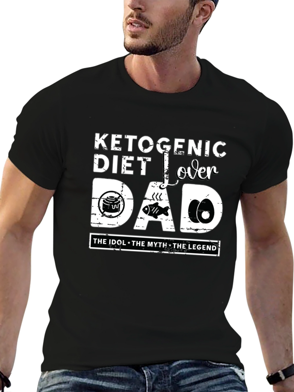Keto Diet Lover Dad T-Shirt
