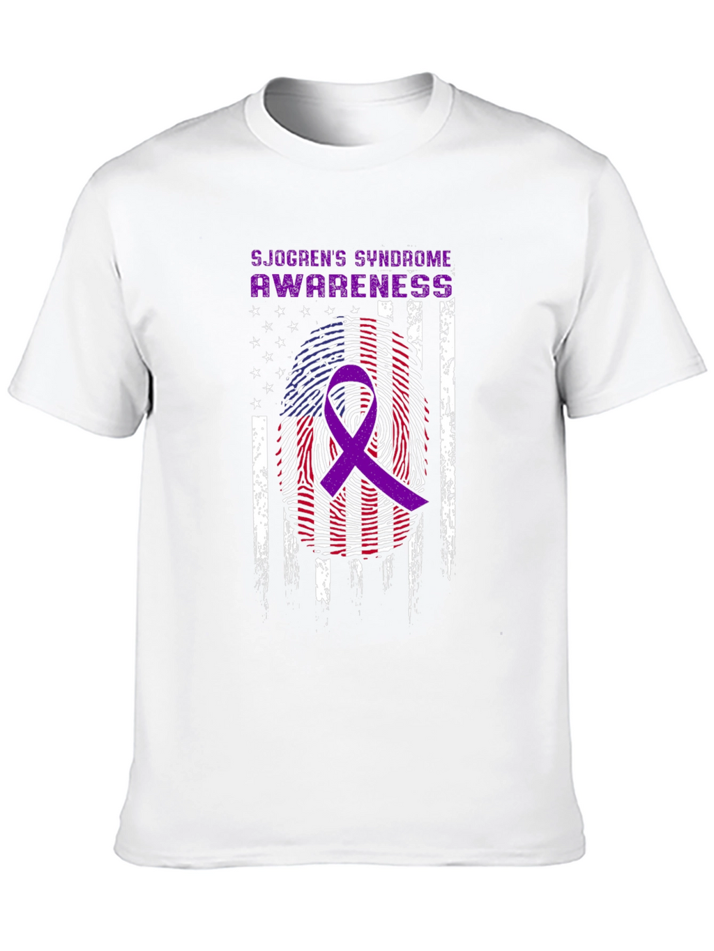 Sjogrens Syndrome Awareness Ribbon T-Shirt