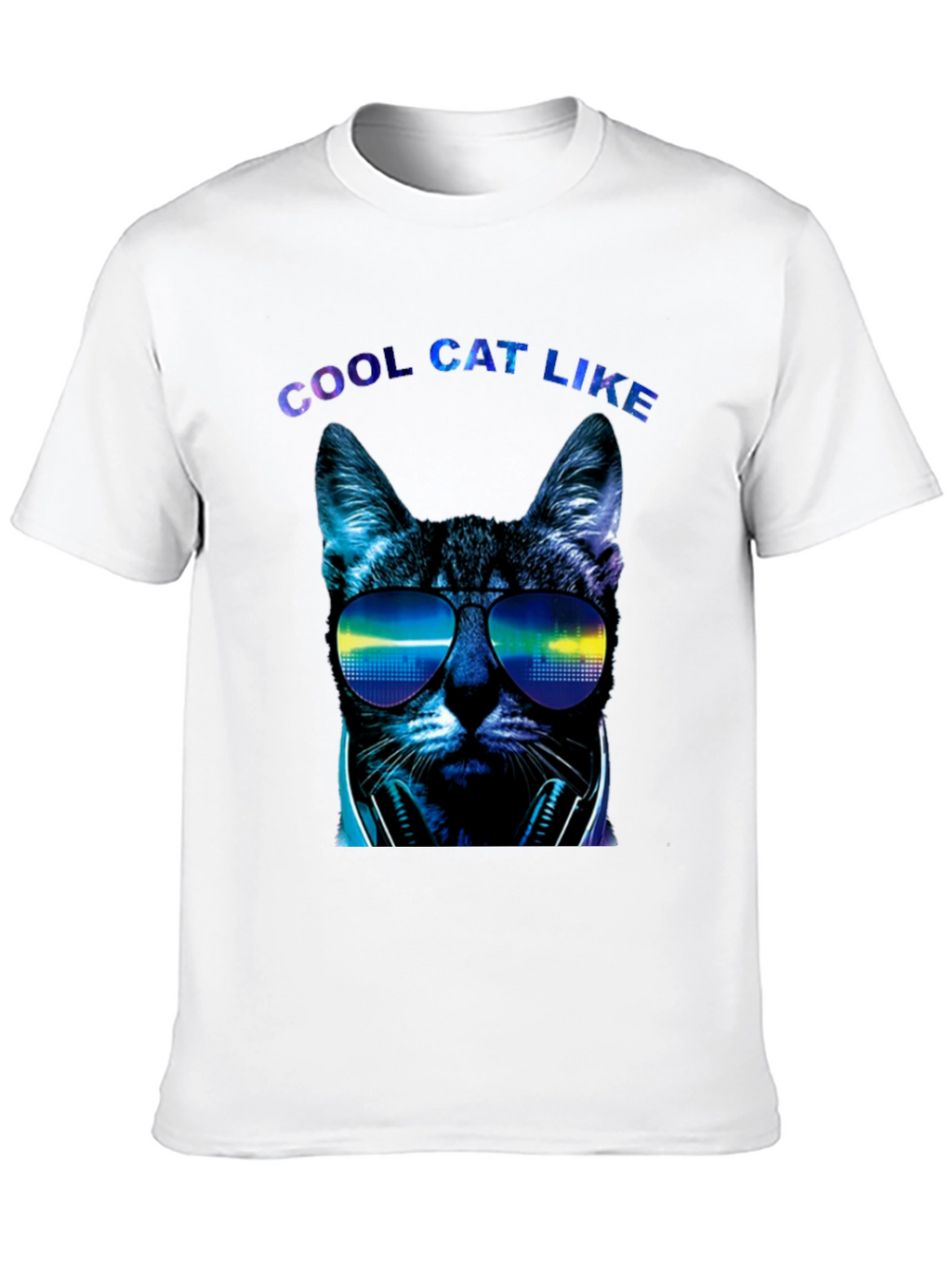 Cool Cat Like Graphic Tee