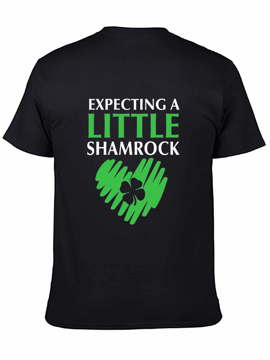 Expecting a Little Shamrock St. Patricks Day Tee