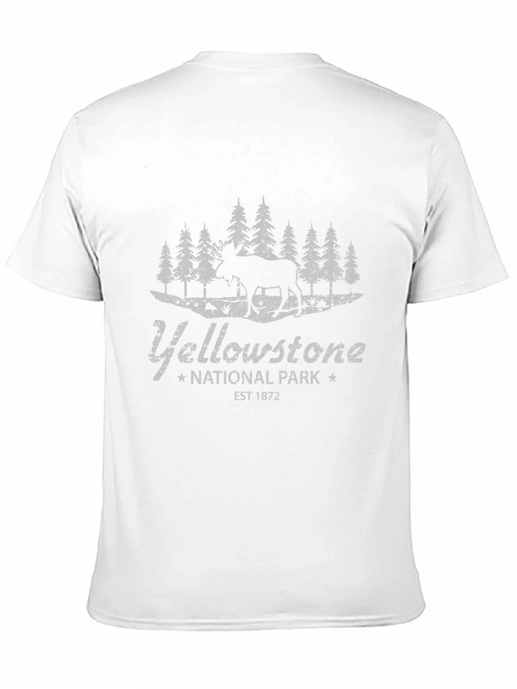 Yellowstone National Park Black Graphic Tee