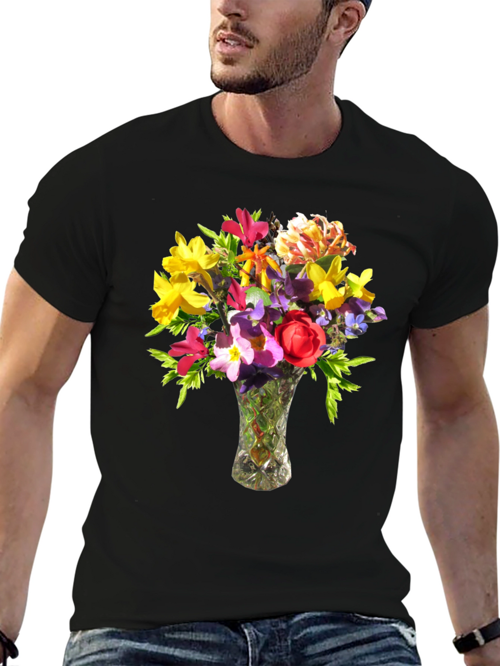 Floral Bouquet Graphic Tee