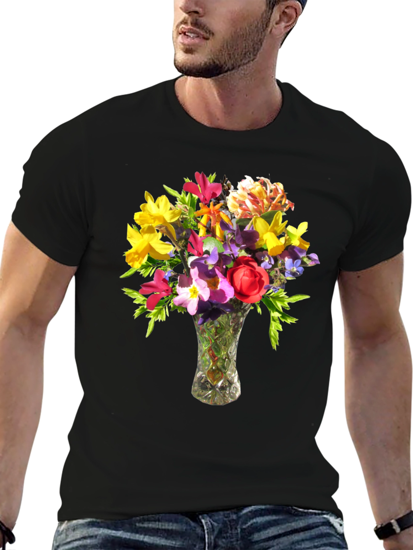 Floral Bouquet Graphic Tee